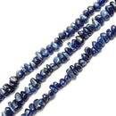 sodalite smooth irregular pebble nugget chips beads
