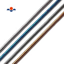 Gray/Blue/Silver/Copper Hematite Smooth Heishi Rondelle Discs Beads 1x2mm 15.5" Strand
