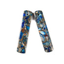 Dark Blue Sea Sediment Jasper Pendant Earrings Sold Per Pair