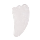 Clear Quartz / Rose Quartz Gua Sha Massage Stone Tool Size55x105mm Sold by Piece