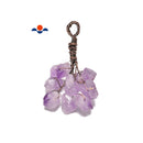 Natural Amethyst Coppper Wirewrap Pendant Size 50-55mm Sold Per Piece