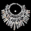 amphibole angel phantom quartz rough graduated Sticks Points