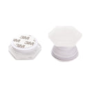 Clear Quartz Mobile Phone Grip Popsocket Hexagon Shape Size 2''