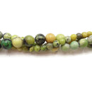 Light Green Chrysoprase Smooth Round Beads 4mm 6mm 8mm 10mm 15.5" Strand