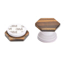 Tiger Eye Mobile Phone Grip Popsocket Hexagon Shape Size 2''