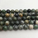 chinese sinkiang jade smooth round beads