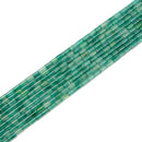 Mix Gemstone Smooth Round Tube Beads 2x4mm 15.5'' Strand Agate Onyx Rose Quartz Tiger Eye Sodalite Lapis Howlite Sodalite Jade