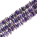 Natural Charoite Slice Discs Beads Size 10-15mm 12-16mm 15-18mm 15.5'' Strand