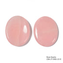 Natural Gemstone Crystal Healing Thumb Worry Stones Size 35x45mm Sold by Piece