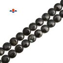 Larvikite Labradorite Flat Round Coin Beads Size 14mm 20mm 15.5'' Strand