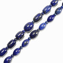Natural Lapis Drum Barrel Beads Size 10-12x15-18mm 10-15x12-20mm 15.5'' Strand
