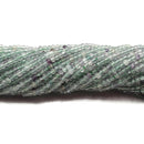 Natural Fluorite Faceted Rondelle Beads Size 2x3mm 15.5'' Strand