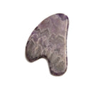 Amethyst / Green Jade / Green Aventurine Gua Sha Massage Stone Tool Size60x80mm
