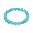 amazonite bracelet smooth round