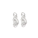 925 Sterling Silver Fish Hook Clasp Size 8x12mm, 3pcs per Bag Sold by Bag