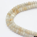 large hole pink aventurine smooth rondelle beads