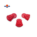 Red Bamboo Coral Hand Carved Buddha Head Pendant Approx 18x25mm Sold Per Piece