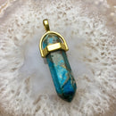 sea sediment jasper pendulum pendant healing point colors