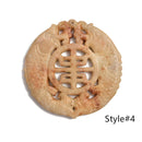 Multi-Brown Jade Hand Carved Pendant Size 60-65mm Eight Styles Sold by Piece