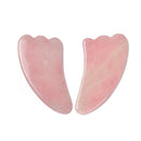 Clear Quartz / Rose Quartz Gua Sha Massage Stone Tool Size55x105mm Sold by Piece