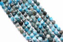 apatite faceted star cut beads