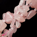 rose quartz large smooth irregular tumbled nugget chunks