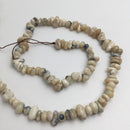 natural white opal irregular pebble nugget beads