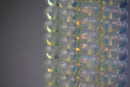 opalite smooth rondelle beads