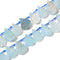 Natural Aquamarine Top Drill Teardrop Beads Size 11-14mm x16-20mm 15.5'' Strand
