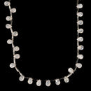 Natural Rainbow Moonstone Faceted Teardrop Shape Beads Size 5x7mm 15.5'' Strand
