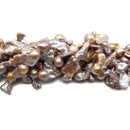 Natural Fresh Water Pearl Baroque Flame Ball Beads 15-20mm 15.5" Strand