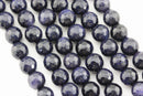 blue sandstone faceted round beads