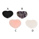 Natural Gemstone Heart Shape Coaster Size 10x85mm Sold by Piece