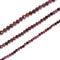 Genuine Ruby Faceted Round Beads Size 2mm 3mm 4mm 15.5'' Strand
