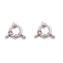 304 Stainless Steel Snap Hook Clasp Size 12mm 14mm 16mm 18mm 3 Pieces per Bag