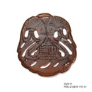 03 Brown Jade Hand Carved Pendant Eight Styles Sold per Piece