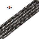 Natural Larvikite Labradorite Heishi Disc Beads Size 2x4mm 15.5'' Strand