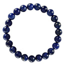 lapis lazuli bracelet smooth round