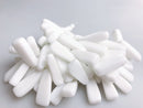 natural porcelain beads smooth tooth