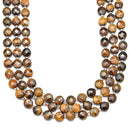 Yellow Tiger's Eye Faceted Flat Round Coin Beads Size 8mm 15.5" Strand