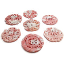 pink white jade hand carved chinese pendant