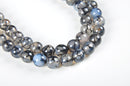 black white dragon veagate smooth round beads