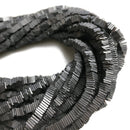 Gray/Gold/Silver/Blue Hematite Matte Square Discs Beads 2mm 3mm 4mm 15.5" Strand