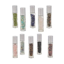 Gemstone Chips Essential Oil Roller Ball Bottle 10ml Sold per Bottle