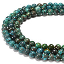 Natural Turquoise Smooth Round Beads Size 6mm 7mm 7.5-8mm 8.5-9mm 15.5'' Strand
