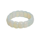 opalite double drill bracelet