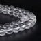 2.0mm Large Hole Clear Quartz Smooth Round Beads Size 8mm 10mm 15.5'' Strand