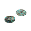 Blue Bronzite Turquoise Oval Cabochon Size 22x30mm Sold Per Piece