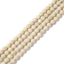 Natural River Stone Faceted Round Size 4mm 6mm 8mm 10mm 12mm 15.5" Strand
