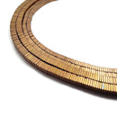 Copper Hematite Smooth Square Discs Beads Size 1x3mm 1x4mm 15.5"Strand
